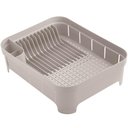 Ver imagem 7 de Kit Pia Cozinha Escorredor Pratos Lixeira 2,5l Porta Detergente Bege