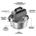 Ver imagem 4 de Panela Misturadora Automática para Doces e Massas Saro G3 10 Litros Inox 220V