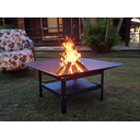 Ver imagem 2 de Lareira 80cm P/ Jardim Fogueira Externa Portatil a Lenha