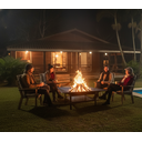 Ver imagem 3 de Lareira 80cm P/ Jardim Fogueira Externa Portatil a Lenha