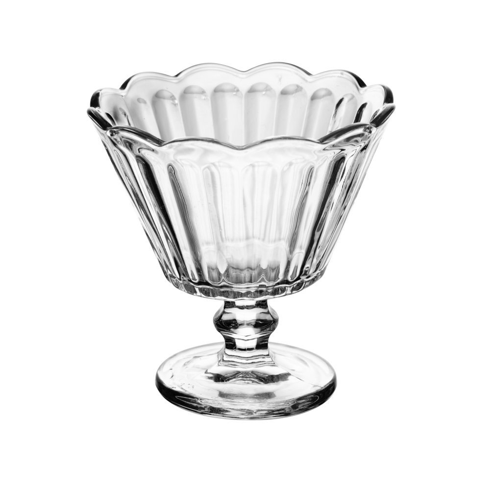 Jogo 6 Taças para Sobremesa de Vidro Flor 150ml - Lyor