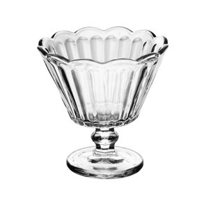 Jogo 6 Taças para Sobremesa de Vidro Flor 150ml - Lyor