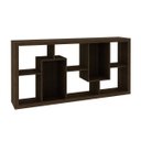 Ver imagem 3 de Estante Multiuso Vertical ou Horizontal 159CMX 78cm E1712 Marrom/Nogal