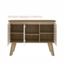 Ver imagem 5 de Buffet Aparador Jasmin 1,10m com 3 Portas Babus