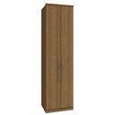 Ver imagem 1 de Guarda Roupa Modulado 02 Portas com Prateleiras 245cm Altura Setiba - Jequitibá