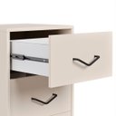 Ver imagem 2 de Gaveteiro Steel Quarto Escritório 3 Gavetas e Rodízios