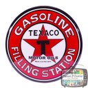 Ver imagem 1 de Luminoso de Parede Texaco Motor Posto Retrô Vintage para Bar, Garagem, Churrasqueira, Espaço Gourmet
