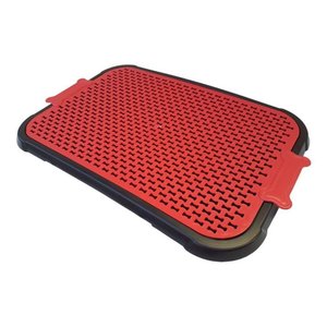 Tapete Sanitário Canino Xixi Pet - Tapete Vermelho