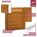 Ver imagem 2 de Cômoda 5 Gavetas Unique com Sapateira Ratam Móveis