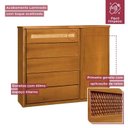 Ver imagem 3 de Cômoda 5 Gavetas Unique com Sapateira Ratam Móveis