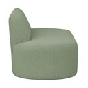 Ver imagem 3 de Sofá Reto 02 Lugares 150cm Mônaco Bouclé Verde Claro - Nexta Casa