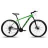 Bicicleta Mtb Aro 29 Gti Roma 21 Marchas e Freios a Disco Cor:preto Degradê+verde;tamanho:19 - 1