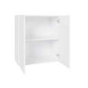 Ver imagem 5 de Mesa Escritório 1,70m C/ Balcão e Armário Aéreo 2 Portas F5 Cor:branco