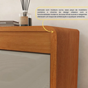 Ver imagem 3 de Cômoda Espanha 4 Gavetas 100%MDF - Móveis Tcil:Cinamomo/Off