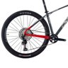 Bicicleta Oggi 7.4 2023/2024 - 12v Shimano Slx - K7 10/51 Dentes - Nova Geometria - Grafite/vermelho - 5