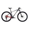 Bicicleta Oggi 7.4 2023/2024 - 12v Shimano Slx - K7 10/51 Dentes - Nova Geometria - Grafite/vermelho - 1