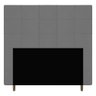 Cabeceira Cama Box Casal Queen Size Leiria 160cm Cinza - 1