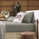 Ver imagem 1 de Lençol de Pelinho com Elástico Plush Inove Casal 138x188x30cm - Lençol Plush Taupe