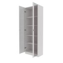 Ver imagem 3 de Armário Estante com 2 Portas de Vidro Me4115 Branco - Tecno