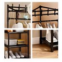 Ver imagem 3 de Closet Organizador Dobrável com Cabideiro e Arara