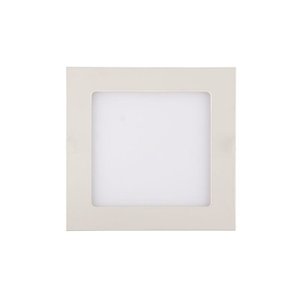 Painel de Led Blumenau Quadrado de Embutir 12W Bivolt 4100K Luz Neutra