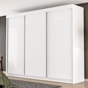 Ver imagem 1 de Guarda-Roupa Casal 3 Portas 6 Gavetas Grajaú Yescasa