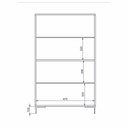 Ver imagem 7 de Estante Cristaleira Refresh 2 Portas de Vidro com Pés Metálicos 90cm - BRV Móveis