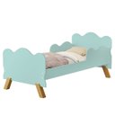 Ver imagem 1 de Mini Cama Infantil 148x68cm Proteção Lateral Vivi Menta Z53 - Mpozenato