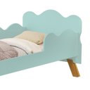 Ver imagem 6 de Mini Cama Infantil 148x68cm Proteção Lateral Vivi Menta Z53 - Mpozenato