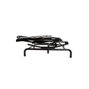 Ver imagem 4 de Cadeira de Balanço Aço Carbono Dobrável Reforçado Varal Sul - Preto