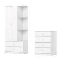Ver imagem 2 de Quarto de Bebê Completo Labirinto 2 Portas 6 Gavetas Branco - Henn
