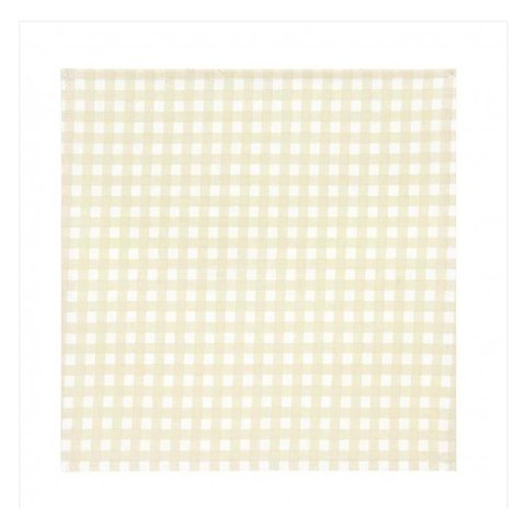 Guardanapo Home Xadrez Vicky Areia 40x40