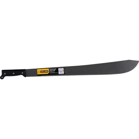 Facão para Mato 60cm 24 Polegadas Aço Sae 1074 Temperado Collins