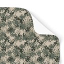Ver imagem 2 de Adesivo Camuflado Verde e Bege Militar Pixels 1,00x0,50m