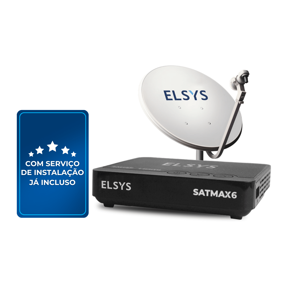 Kit Completo Satmax 6 Etrs72 - Elsys + Instalação - 5