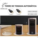 Ver imagem 6 de Torre Tomada Automática Indução Wireless 1 T + 2 Usb Branco