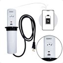Ver imagem 7 de Torre Tomada Automática Indução Wireless 1 T + 2 Usb Branco