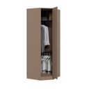 Ver imagem 5 de Guarda Roupa Modulado 100% MDF de Canto Oblíquo Orion CabeCasa MadeiraOriginals Marrom