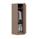 Ver imagem 5 de Guarda Roupa Planejado 100% MDF de Canto Oblíquo Orion CabeCasa MadeiraOriginals Marrom