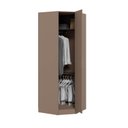 Ver imagem 5 de Guarda Roupa Modulado 100% Mdf de Canto Oblíquo Orion Cabecasa Madeiraoriginals