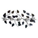 Ver imagem 2 de Enfeite de Parede Decorativo Todo de Ferro 5 Rosas:branco