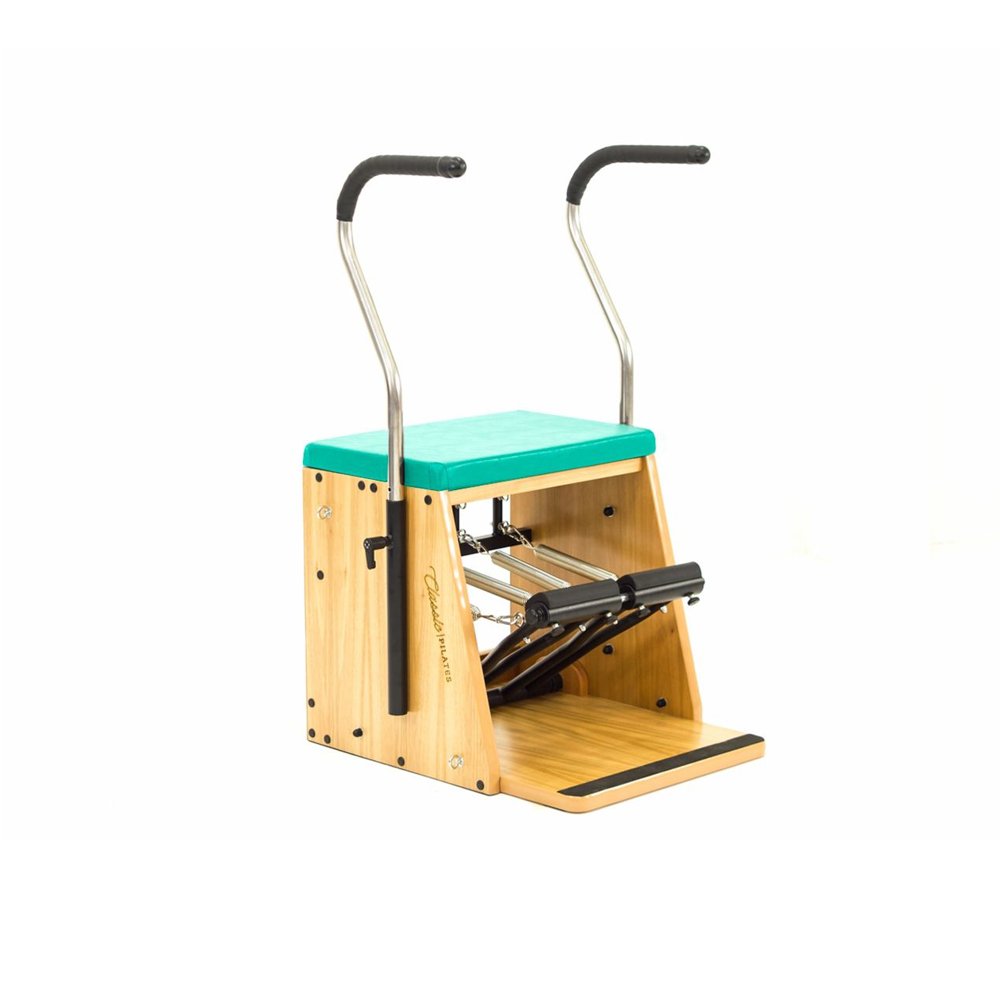 Aparelho de Pilates Cadeira Combo Classic Step Chair - Arktus - Verde claro