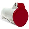 Acoplamento 2p+t 16a 380/440v 9h Vermelho - N3059 - Steck - 1
