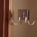 Ver imagem 5 de Suporte para Toalha Tipo Cabide Duplo, Ventosa(sem Furo), Acabamento Quadrado.:inox