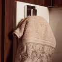 Ver mais imagens de Suporte para Toalha Tipo Cabide Duplo, Ventosa(sem Furo), Acabamento Quadrado.:inox