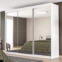 Ver imagem 1 de Guarda-Roupa Casal 3 Portas com Espelho 6 Gavetas Grajaú Yescasa