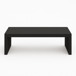 Suporte de Monitor em Mdf Preto Tx 50cm Largura Design Minimalista e Robusto - 1
