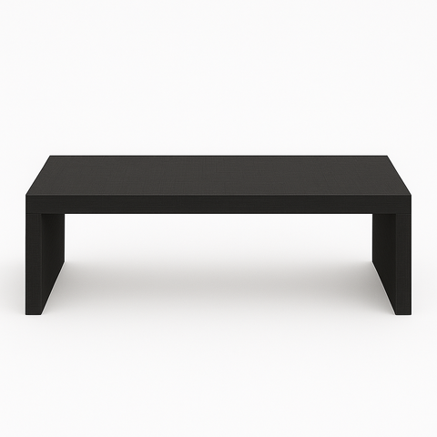 Suporte de Monitor em Mdf Preto Tx 50cm Largura Design Minimalista e Robusto