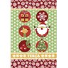 Pano de Copa Lepper Estampado Semaninha Natal 40cm x 60cm 7 Peças - 4