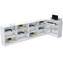 Ver imagem 2 de BALCÃO CAIXA MODULADO EXPOSITOR M528.B (LOJA, CAIXA, COMÉRCIO) MUNDI MOVEIS